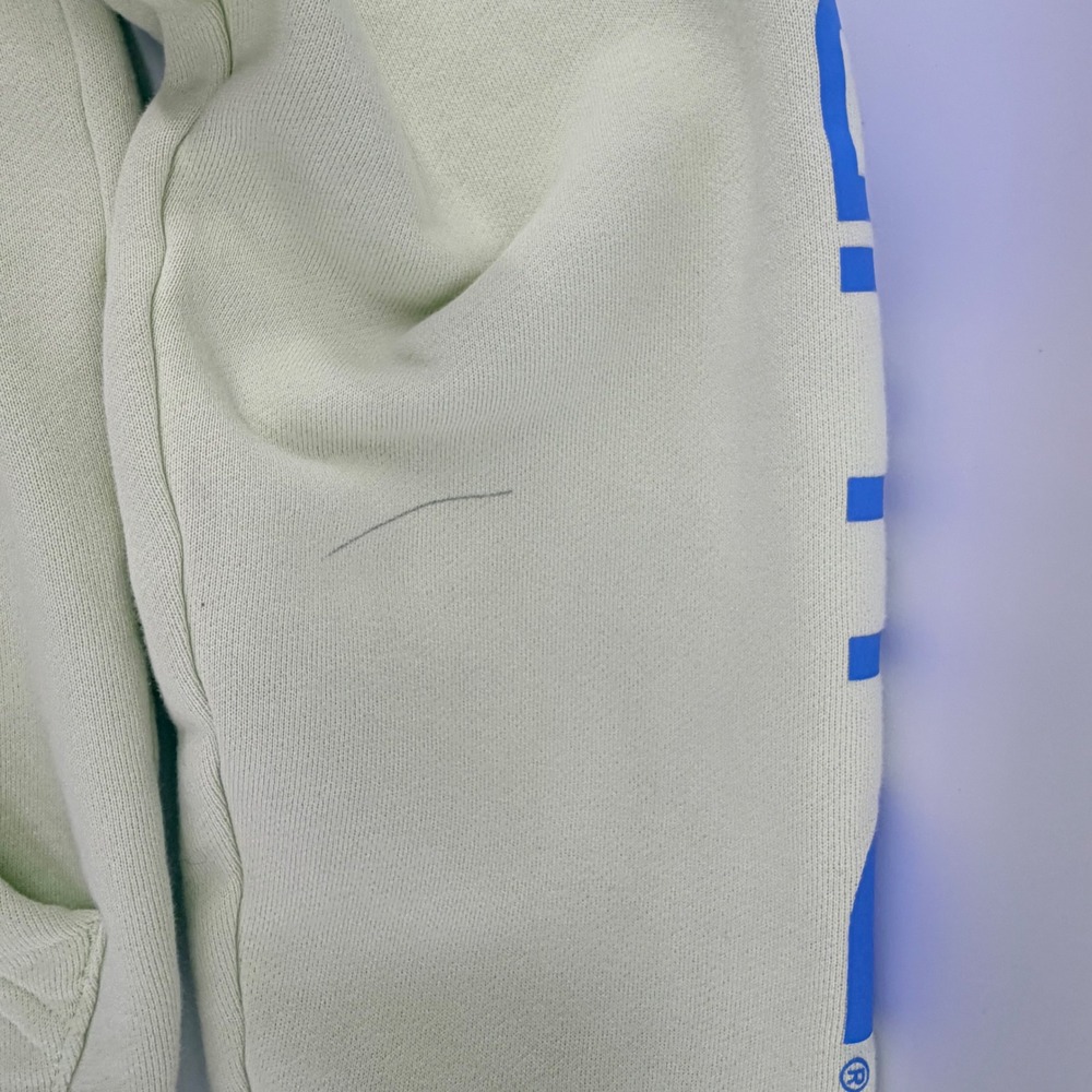Carhartt Hoodie Kids XL 18-20 Lime Green Blue Logo Graphic Sweatshirt Pullover - Picture 4 of 7